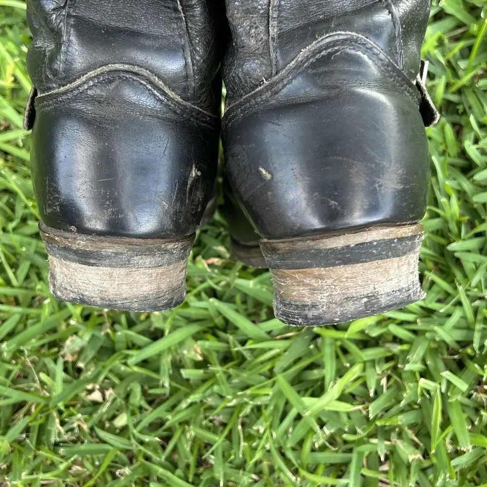 Vtg 1990 80s Red Wing PT83 2268 Engineer Boots Size 10.5 D Motorcycle